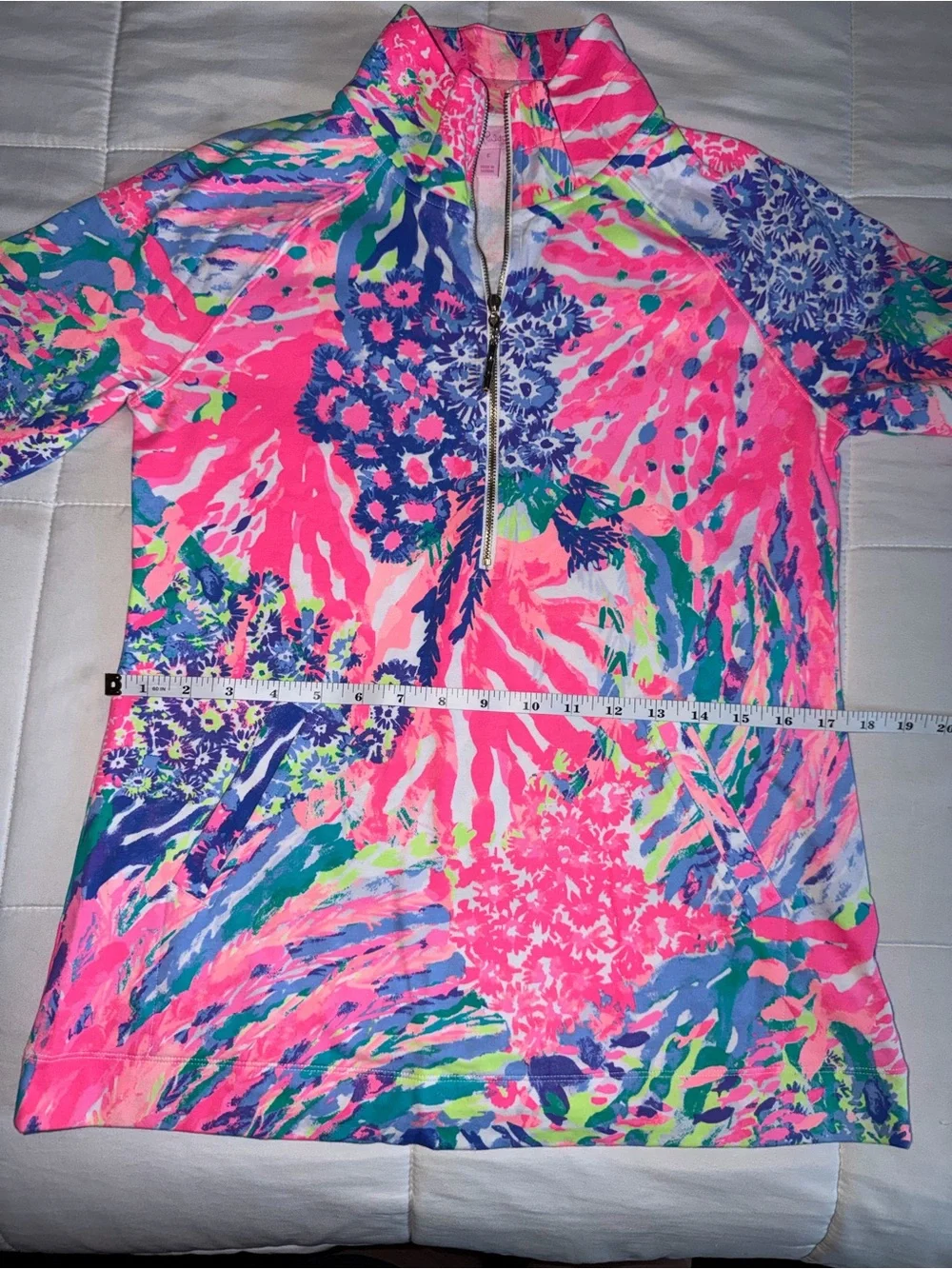 Lilly Pulitzer Skipper Popover Half-Zip - Small